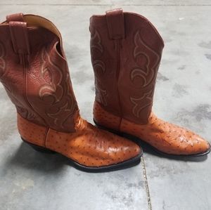 Nocona Ostrich Leather Boots